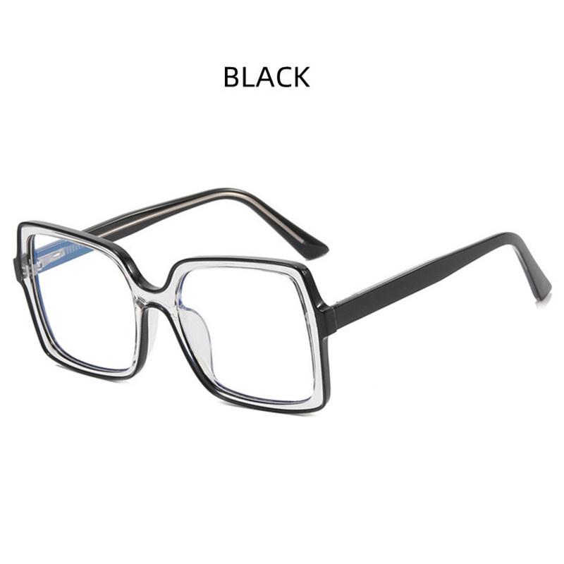 

Fashion Luxury Brand Design Vintage Transparent Gradient Color Women Frame Photochromic Anti Blue Light Computer Reading Glasses 5.5