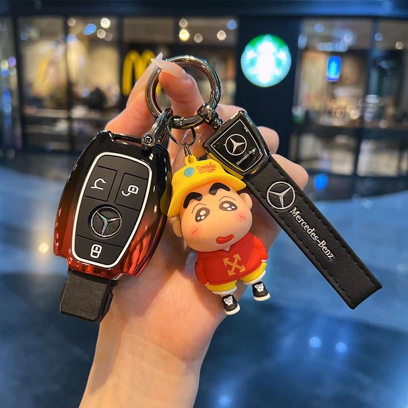 Car Samrt Key Fob Case Cover For Mercedes Benz A B C E S G Class W204 W205 W212 W213 W176 W177 GLC CLA AMG Accessories DZ0