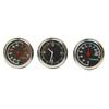 Mini Car Digital Clock Auto Thermometer Hygrometer Anti-slip Base Stable Automotive Accessory for Bumpy Road Driving