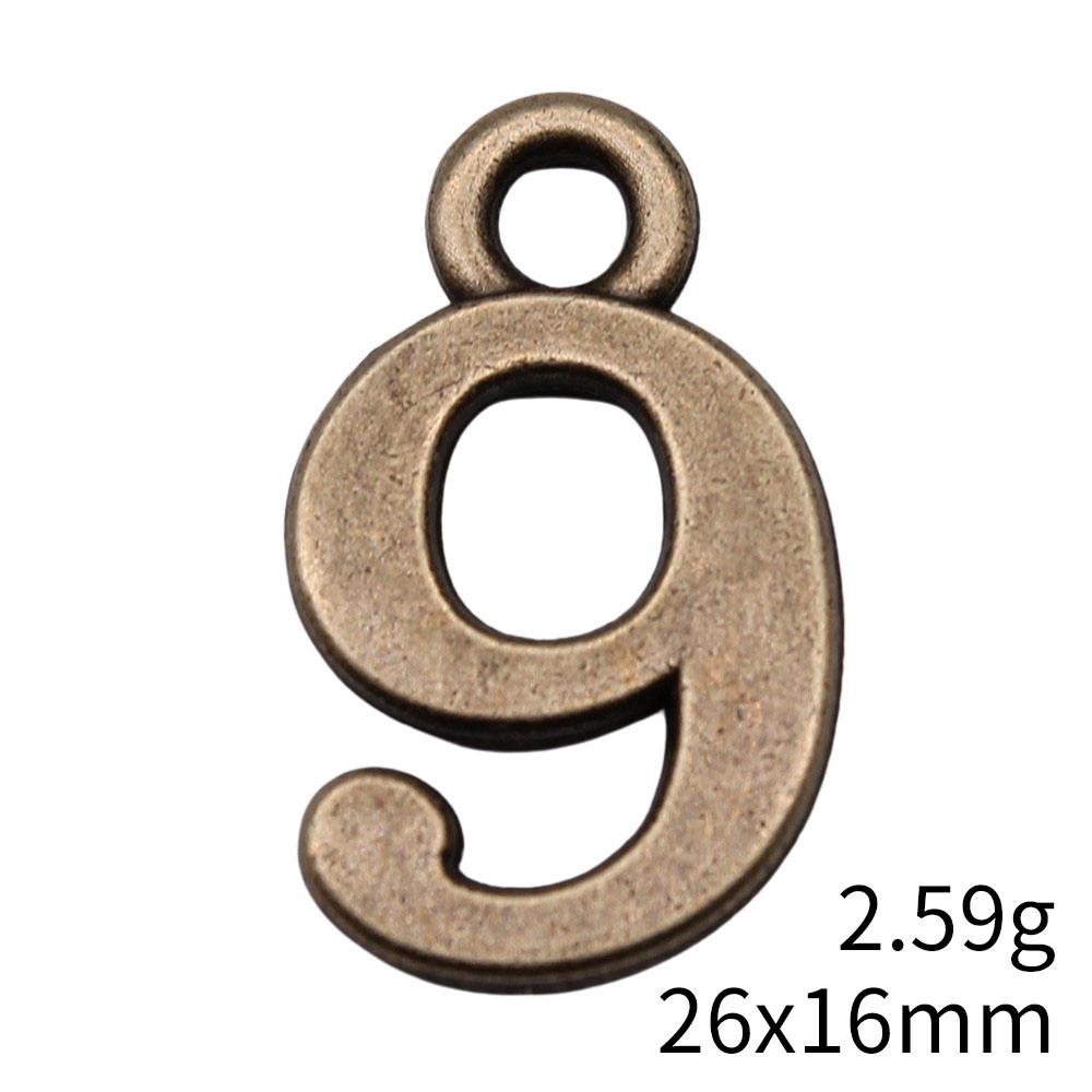 Thanksgiving Day Aesthetic Jewelry Charms Number Tag Charms Pendant Audience Woman Pendant