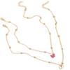 Chic Double Layer Butterfly Necklace For Women Unique Trendy Fashion Jewelry