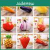 Cute Peach 3d Simulation Fruit Plush Pillow For Office And Home Decoration