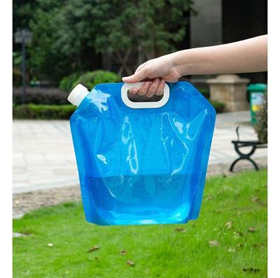 Sacca per Acqua Potabile da Esterno per Alimenti Pieghevole Portatile Sacche per Stoccaggio da Trekking Grande Capacità Sacca ad Aspirazione da Campeggio
