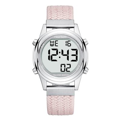 Reloj Digital Parlante para Mujer B-002-JP Rosa