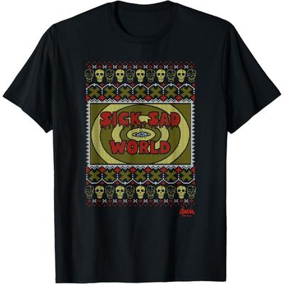 Daria Christmas Sick Sad World Daria Ugly Sweater T-Shirt(1)