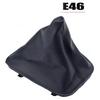VYL for Car Shift Gear Stick Manual Shift Boot Black Leather Boot with Frame E30 E36 E39 E46 E81 E82 E87 E88 E90 E91 E92 E93