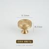Italian Minimalist Solid Brass Furniture Handles Golden Handles for Wardrobe and Drawer Hardware Fitting Kitchen Cabinet Handles 2