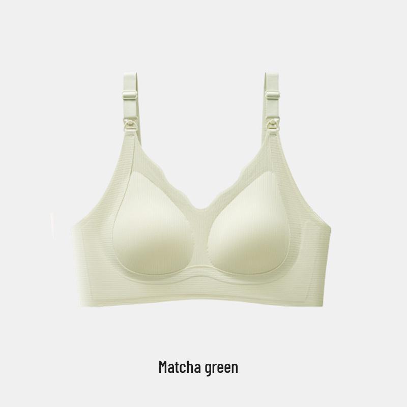 

Специальный послеродовой бюстгальтер для беременных: Предотвращающий провисание, Боковая поддержка, Без косточек, Ощущение обнаженности, Бюстгальтер для кормления с застежкой спереди M