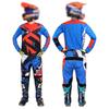 Set completo abbigliamento motocross per bambini Kit Maglia Pantaloni Youth bambino verde Moto nero 3 4 5 6 7 8 9 10 anni Tuta fuoristrada blu arancio Enduro cross ragazzo ragazza