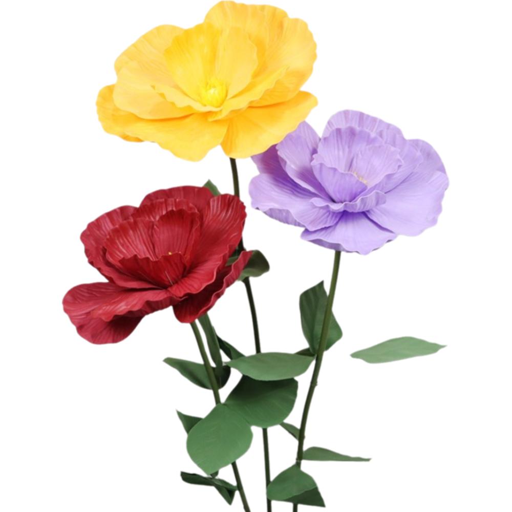 Large Size Simulated Flower PE Foam Material Large Scene Background Flower Props Decor Yard Garden