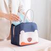 1pc Insulated Lunch Box Bag, Portable Lunch Bag, Cute Cartoon Bento Bag, Suitable For Students And Office Workers