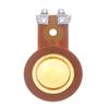 1Pc Diy Accessories 25.4Mm Horn Treble Film With Bracket Resin Membrane Drive Head Tweeter Voice Coil Sound Film Buzzer