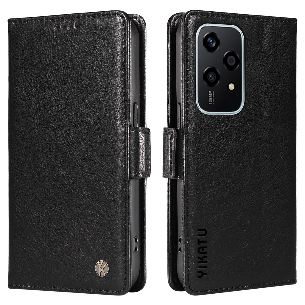 YIKATU YK-007 For Honor 200 Lite Case Litchi Texture Magnetic Clasp Phone Cover