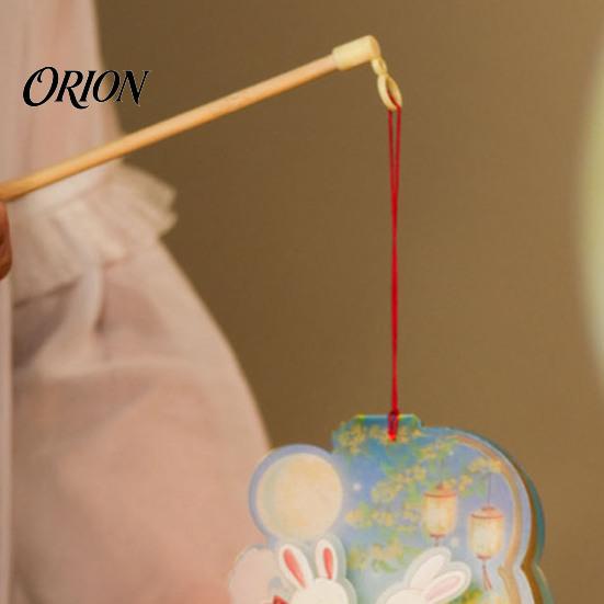 Mid Autumn Festival Decoration Mid-Autumn DIY Moon Rabbit Lantern Kit, 3D LED Handheld Lantern, Home Ornament Ancient Style Craft Set for Kids Holiday