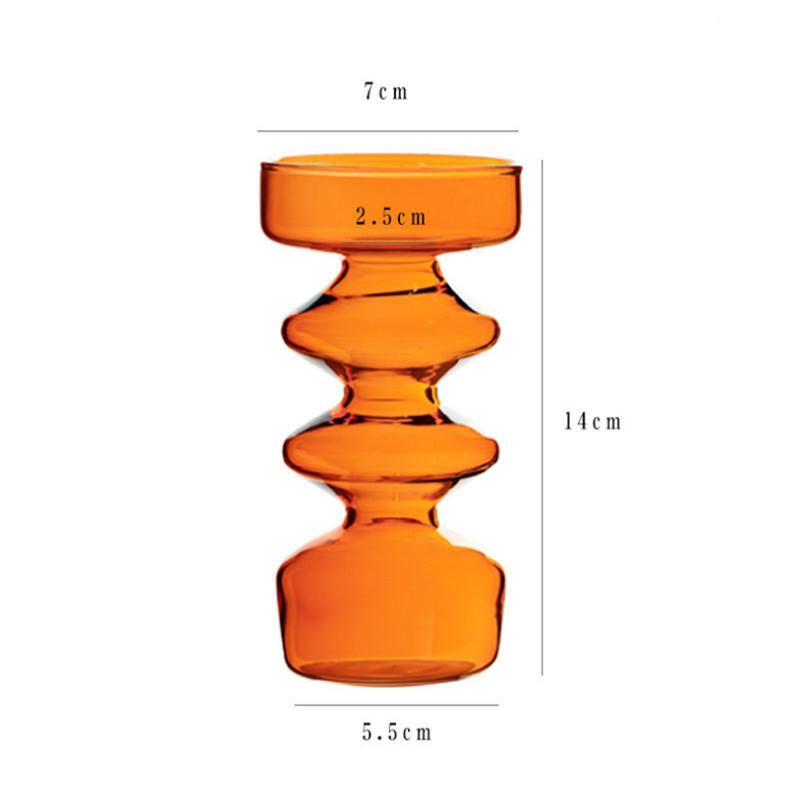

Стеклянный подсвечник, украшения для дома, свадебный стол, поделки ручной работы, стеклянный подсвечник, подарки