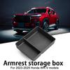 Armrest Storage Box For Wr-v 2025-2025 Armrest Lower Storage Box Car Tray Abs Organizer Black Accessories For W S4w3