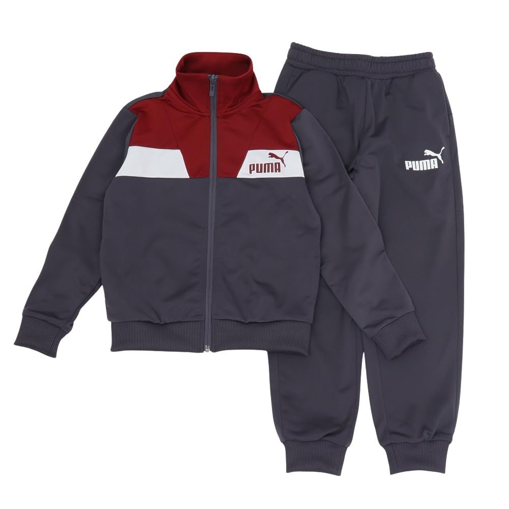 

PUMA POWER Poly Athletic Jersey Set 2024 Galactec Gray Suit, Boys (684001), Fall/Winter Colorway, (69)