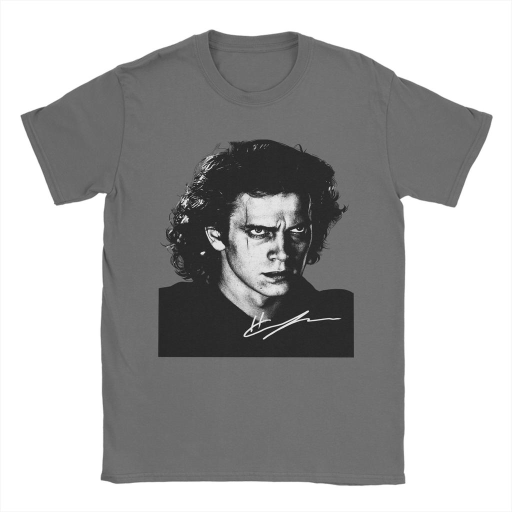 T-shirt Anakin Skywalker da Uomo Divertenti 100% Cotone Magliette Girocollo Manica Corta Abbigliamento Adulto