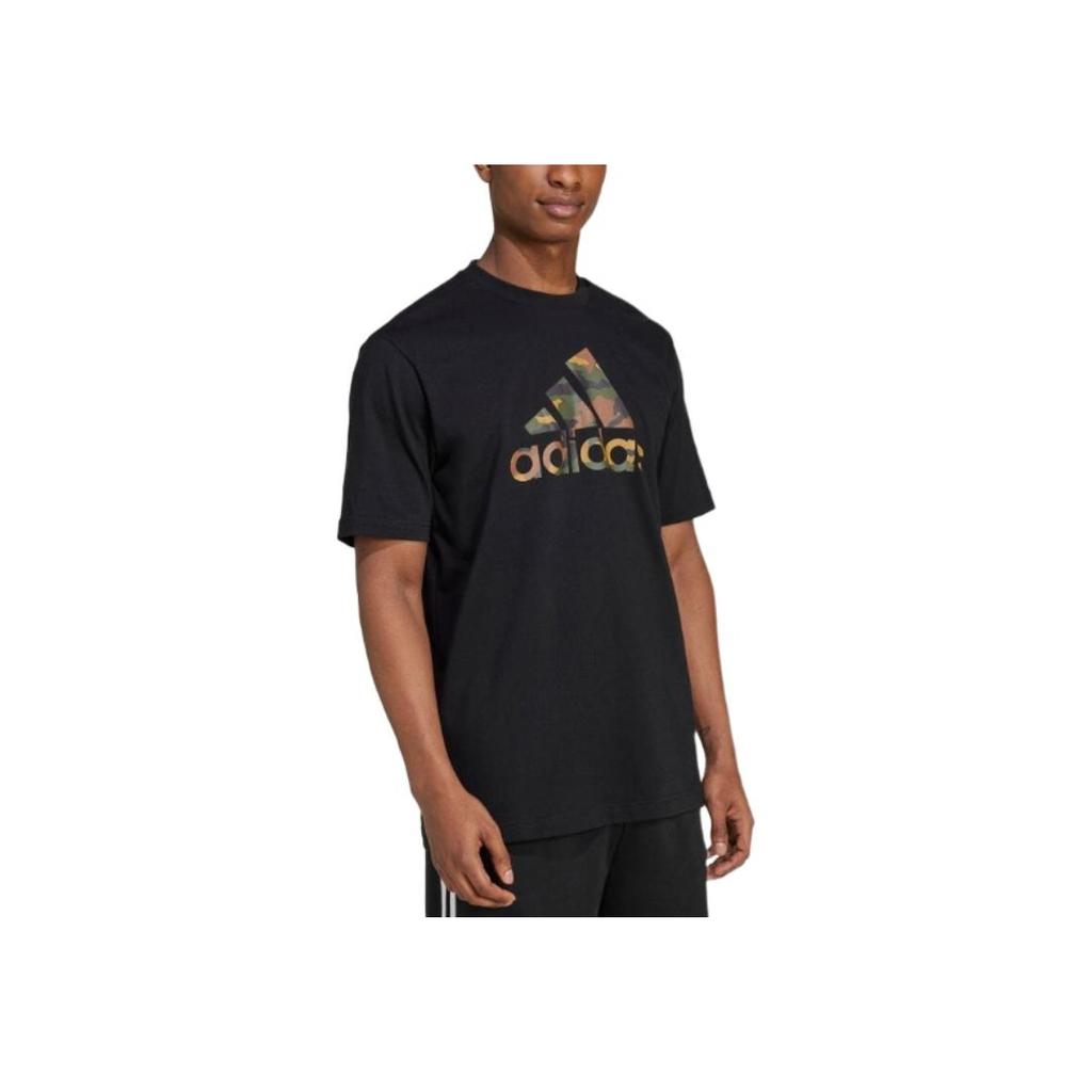 New Adidas Free Shipping With AdiClub Camo Badge Of Sport Graphic Tee IW2671