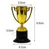 Plastic Material Mini Trophy Set Gold Color Children's Trophy Awards  Kindergarten Rewards