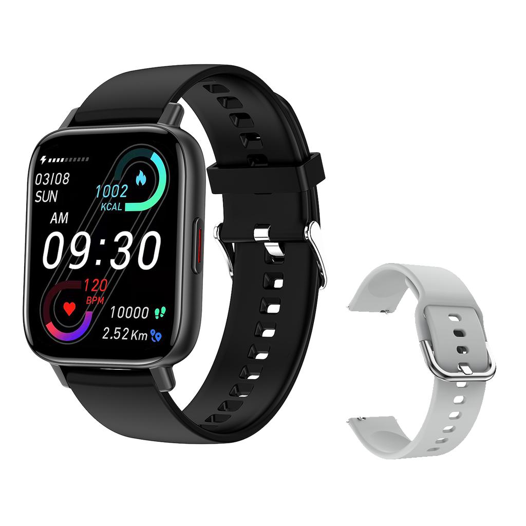 1.69 Inch Blue Tooth Call Smart Watch Blood Pressure Oxygen Monitor Diy Dials Heartrate Tracker Smartwatch Women Men Pk P8