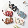 Portable Mini Bear Card Bag Multi Slot Lightweight Card Wallet PU Leather Credit Card Holder Bank ID Card Storage