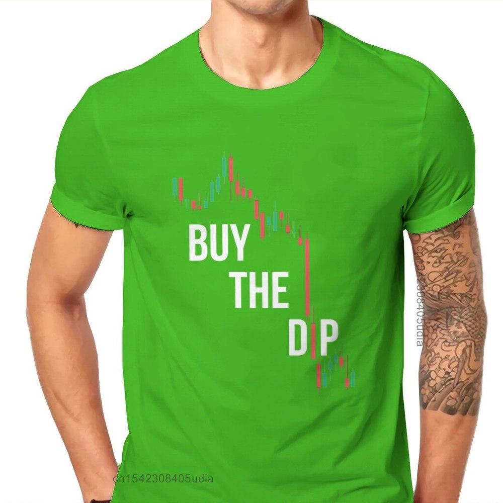 Buy The Dip Btfd Bitcoin Cryptocurrency Meme T Shirt Vintage Graphic Oversized O-Neck Tshirt Top Sell Harajuku Men's Streetwear