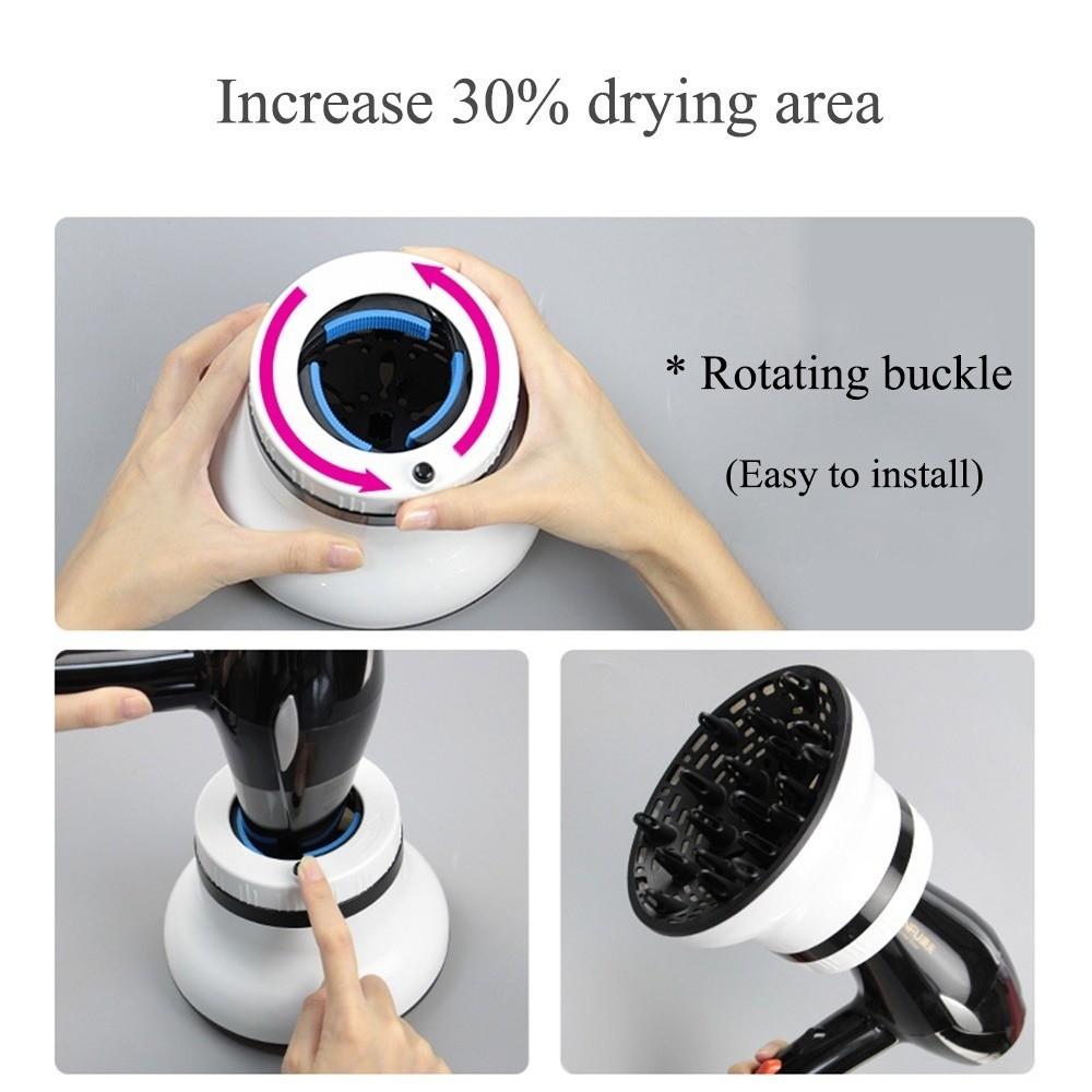 Universal Hair Dryer Diffuser Rotatable Dryer Diffuser Attachment Blow Dryer Diffuser Curly Hair