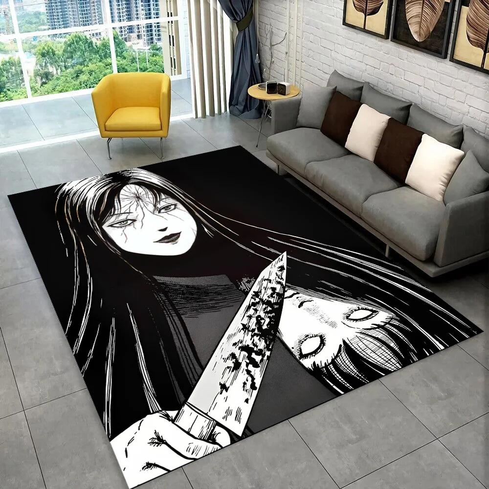 Horror Ito Tomie Kawakami Duch Kreskówkowy Dywanik Dywan do Salonu Sypialni Wystrój Domu, Dekoracja na Sofę Wycieraczka