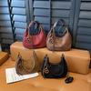 IELGY Ladies Messenger Bag Suede Fashion Retro Frosted Dumpling Bag