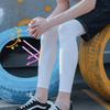 Breathable Ice Silk Over-the-Knee Cycling Leg Sleeves: Quick-Dry Summer Sun Protection for Men & Women