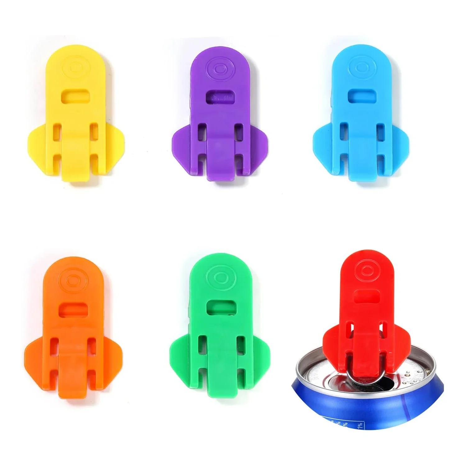 

Простая портативная открывалка для бутылок, многоразовая легкая открывалка для консервных банок, герметичная открывалка для напитков, пива, колы, средство для снятия крышки, кухонные принадлежности, инструменты для кемпинга 6PCS