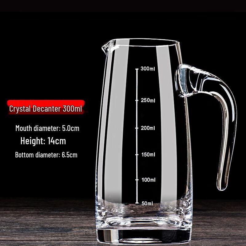 Thickened Glass Decanter and Wine Jug