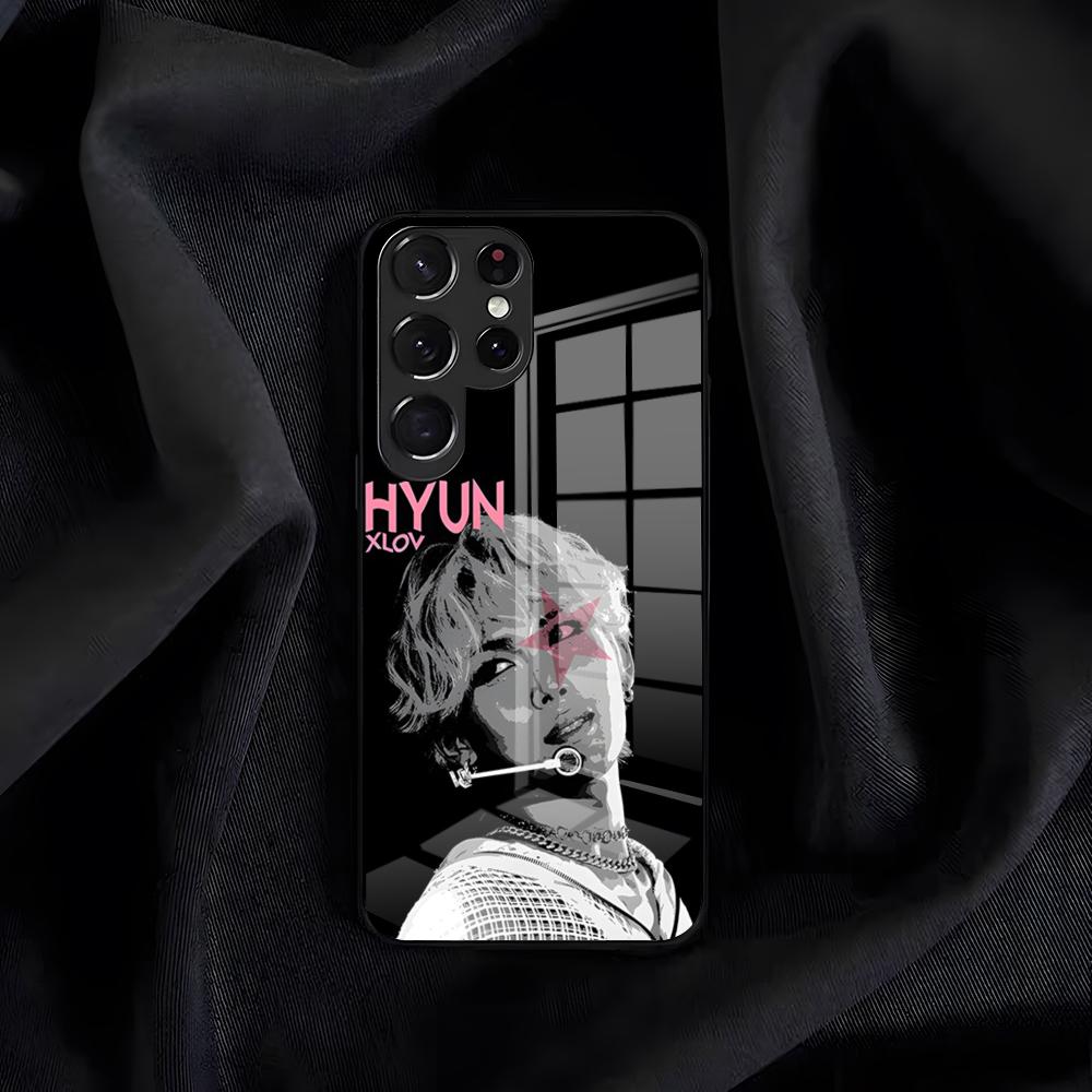 

Popular Kpop Group X-XLov Phone Case For Samsung S26 S25 Edge S24 S23 S22 S21 S20 Ultra Plus FE Glass Cover Galaxy S25 FE