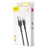 Cable Baseus  Baseus Cafule Cable Durable Nylon Cable USB / Micro USB 2A 3M Black-gray (CAMKLF-HG1)
