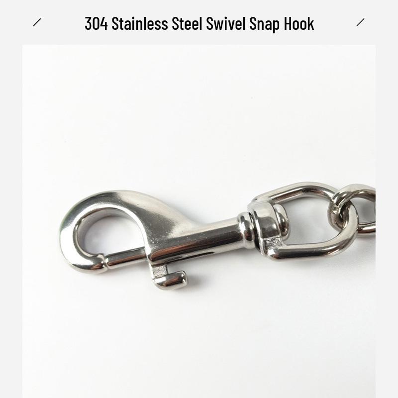 Stainless Steel Anti-Bite Dog Leash - Durable Chain for Small To Large Dogs