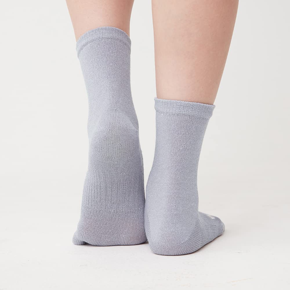 Gunze WASHIITO Washi Soft Elastic Separate Set of Same Color Socks, Yarn, Cuff, Knit, Five-Toe, 2,