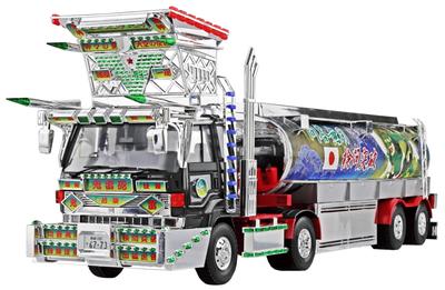 Aoshima Bunka Kyozaisha The Deco Truck Series Demon Raihou Plastmodell 1/32 Nr 6 (Bil)