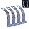 4Pcs Car Seat Headrest Hooks - Adjustable Auto Storage Clips Fastener - Reusable Easy To Install Car Interior Accessories
