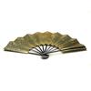 Kyoto Folding Fan, Dance Fan, Fantasy, Made in Japan, Gold, 9.5 sun (approx. 29cm), Kyoto, Black Lac