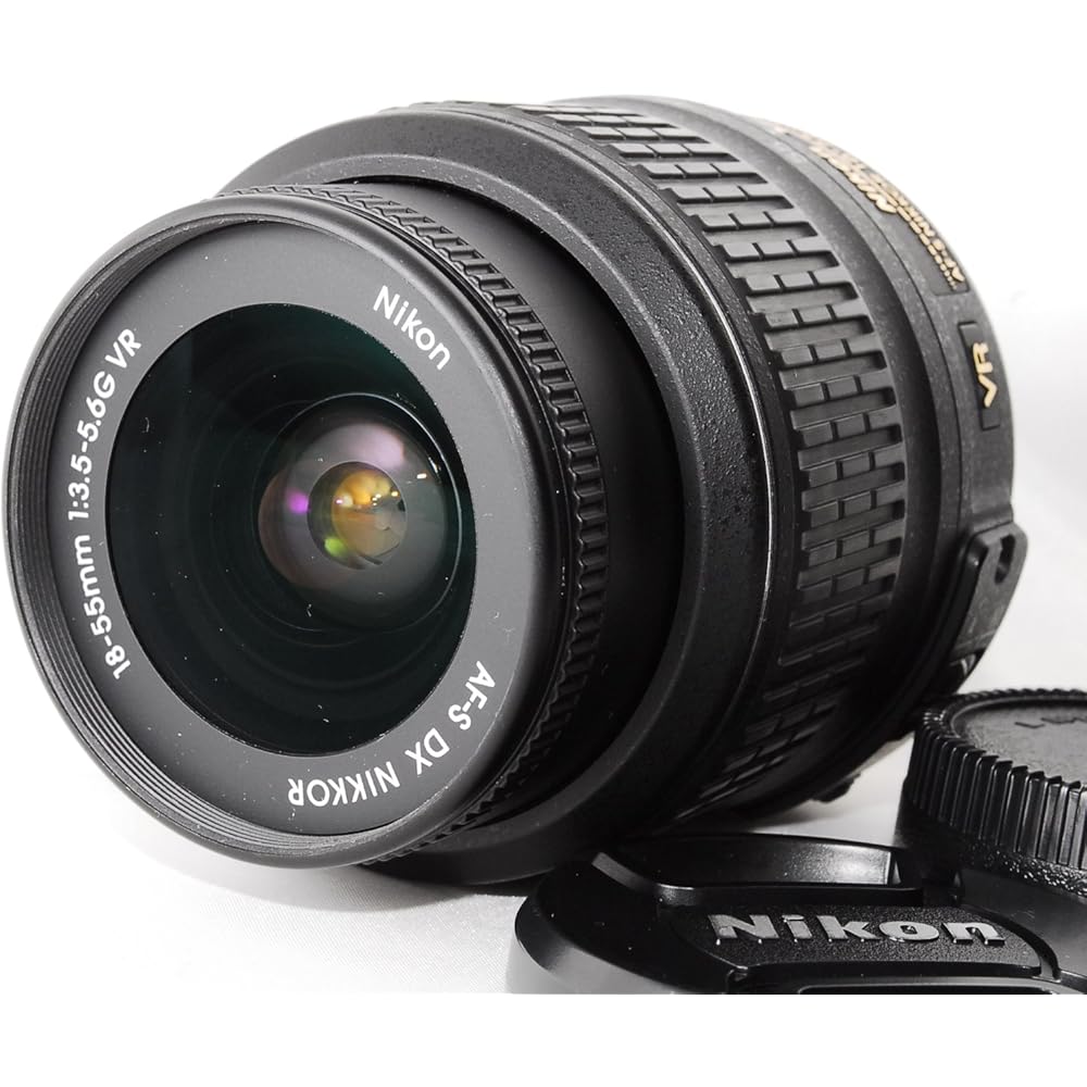 

Nikon Standard Zoom Lens AF-S DX NIKKOR 18-55mm f/3.5-5.6G VR Nikon DX Format