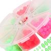 Luminescent Silicones Fishing Line Beads Beads Rubber Hose Fishing Balance Beads for Lake Rivers and Ocean
