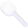 Pet Food Spoon Thickened Plastic Safe Sturdy Comfortable Pet Feeding Spoon for Dogs and PetsWhite