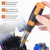 Two-Way Ratchet Variable Angle Screwdriver Set: Special Shape, Multi-function Phillips & Flathead Bits