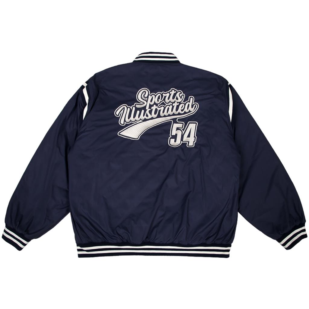 Sports Illustrated Basketball Varsity Jacket (Dark Navy)