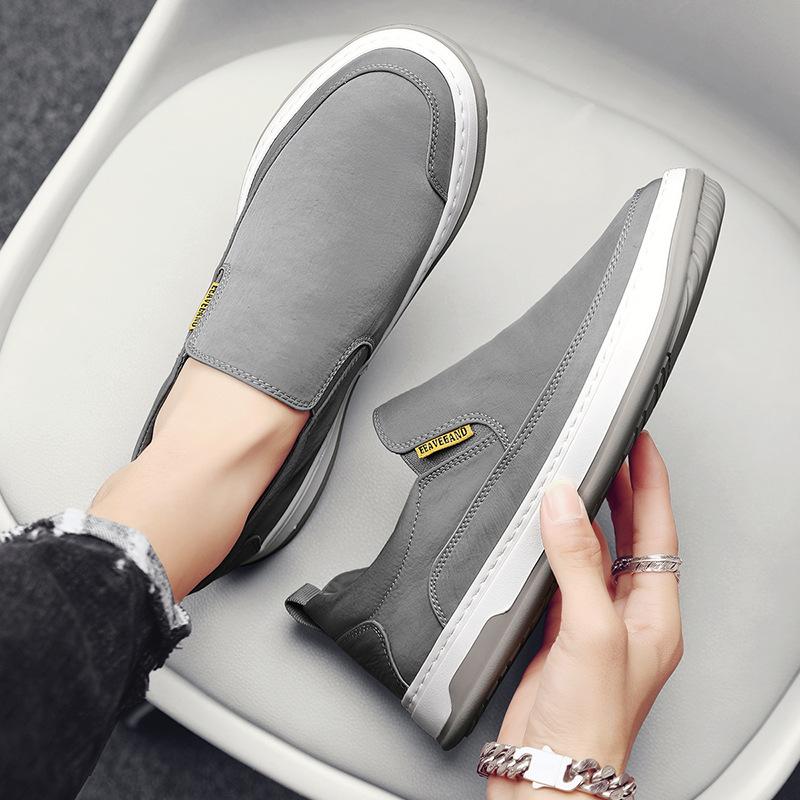 Canvas men's shoes ****** and autumn 2025 new summer breathable casual board shoes men's s**t-soled old ******* cloth shoes