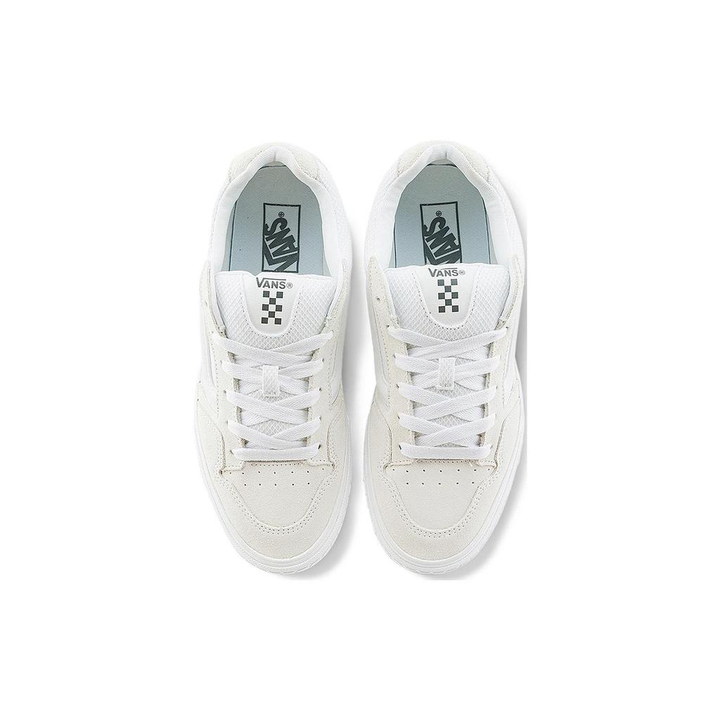 Vans Caldrone Retro Comfortable Durable Breathable Low-Top Skate Shoes Men Sneakers White Gray VN0A5JM2WWW