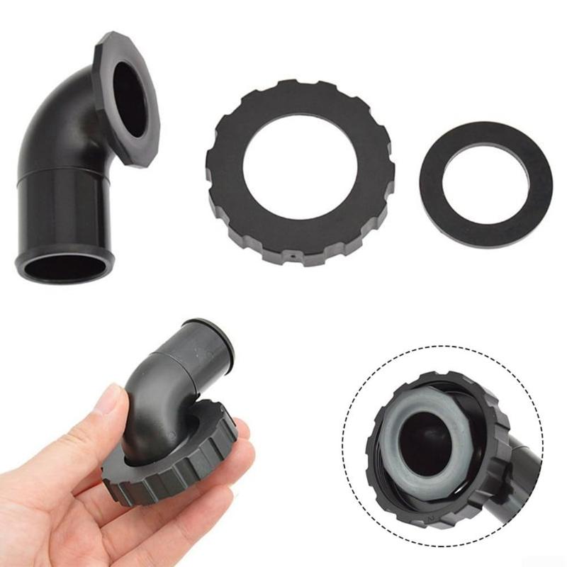 Durability Scubas Elbow Connector with Seal Rings and Nut Elbow Airways Hose Connector Assembly