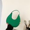 Retro Minimalist Crescent Bag 2023 New Women's Bag Street Fashion Shoulder Bag Trendy Armpit Bag