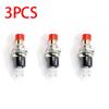 3Pcs Momentary Push Button Switch ON-(OFF) SPST Normally Closed Contacts Model